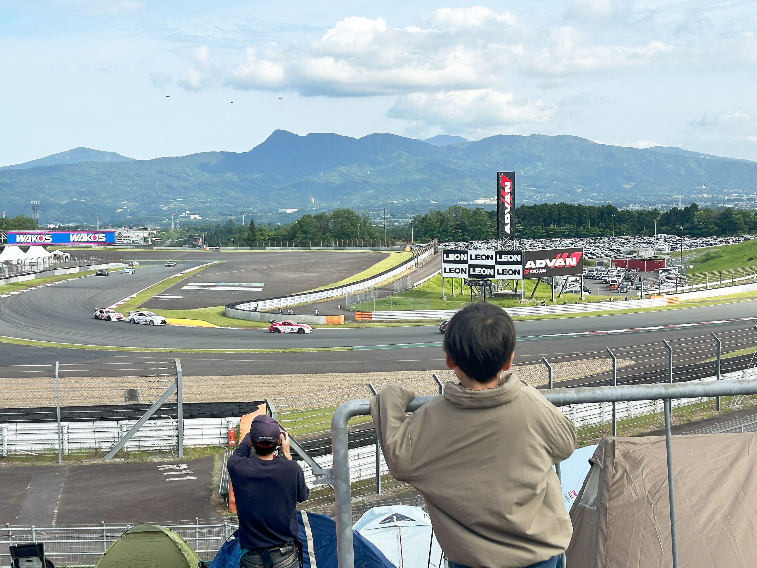 アウトドアの様子