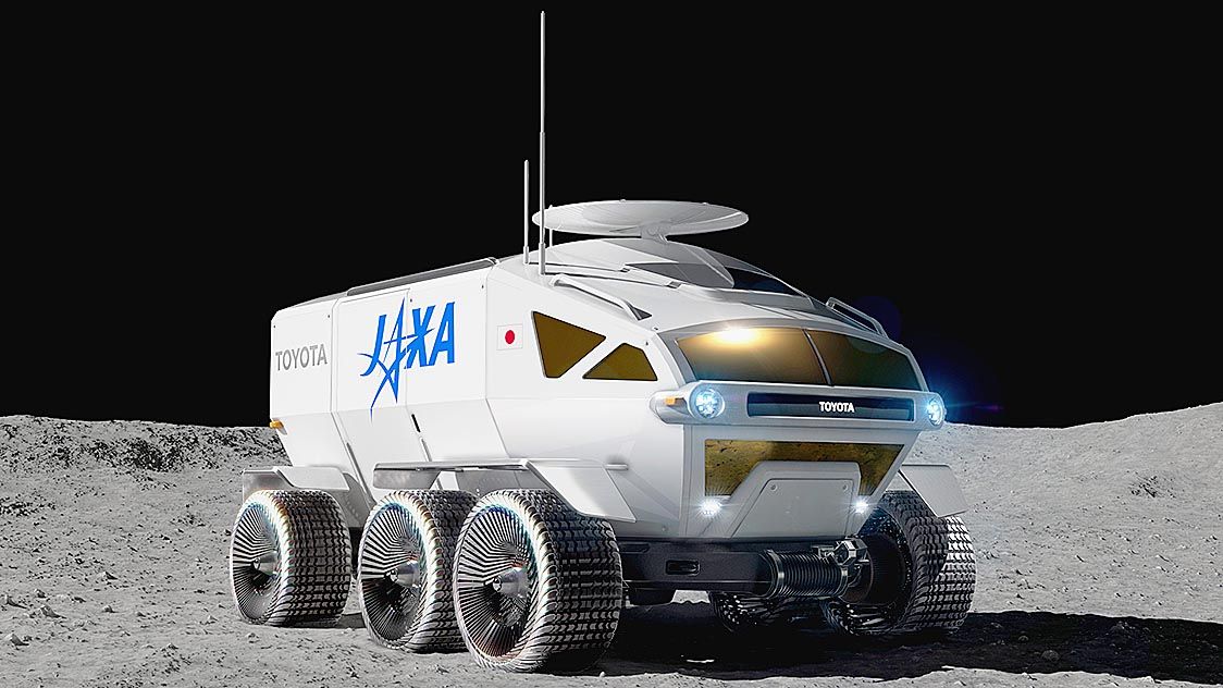 トヨタが開発を進める有人月面探査車「ルナクルーザー」