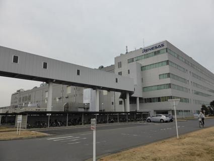 ルネサスエレクトロニクスの那珂工場