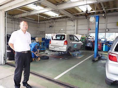 サービス工場はできるところからコツコツ直した