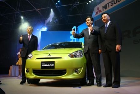 三菱自 ミラージュ