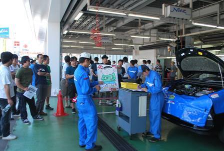 技能コンクールのようす