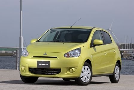 三菱自動車の世界戦略車「ミラージュ」