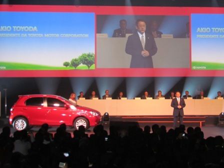 開所式はトヨタ幹部、政府関係者ら900人が参加した