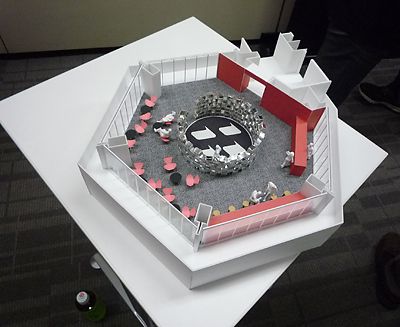 86ピットハウス イメージ模型