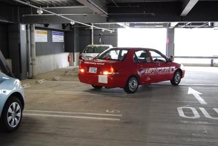 参加者が一番難しいというのが縦列駐車