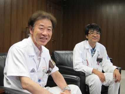 第2研究開発部の寺田好伸部長(左)と高見澤壮二ブロックリーダー