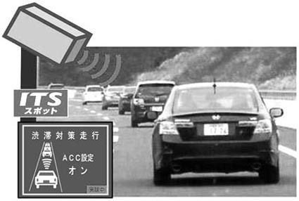 高速道路サグ部の交通円滑化サービス