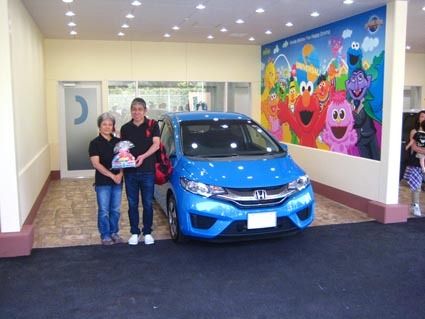 初日の納車式の様子