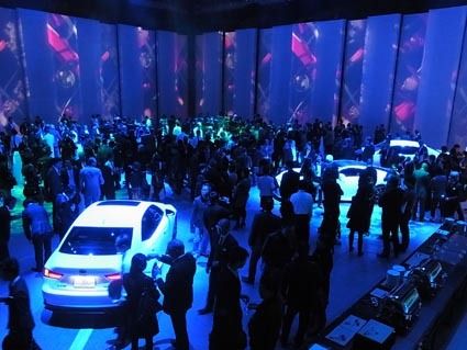 レクサスアメイジングナイト。大相撲が行われる両国国技館で開催された