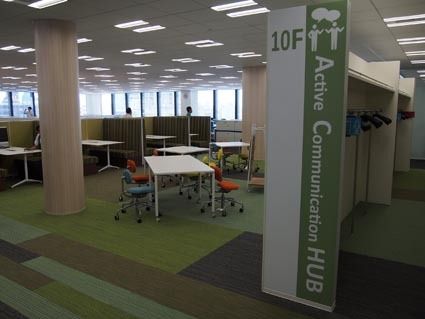 アクティブコミュニケーションハブは社員同士の連携に活用する