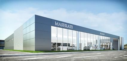 新・中併売の大型拠点「マセラティ幕張」