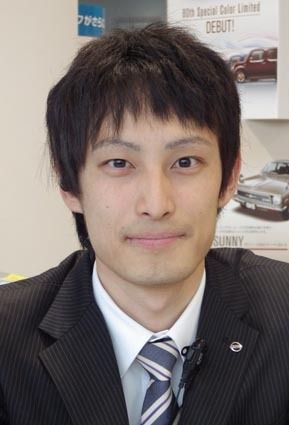日産プリンス鳥取・米子支店 大東雄太さん