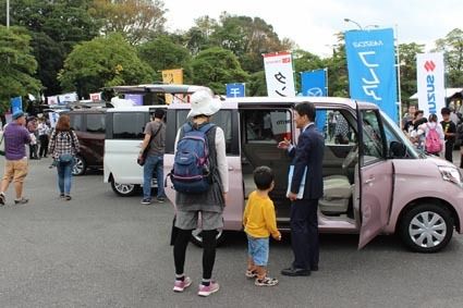 人気車を一堂に展示