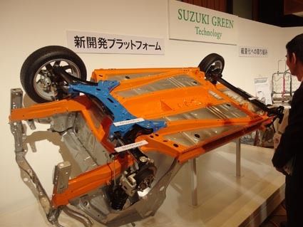 新型プラットホームにより、大幅な軽量化と燃費向上を実現