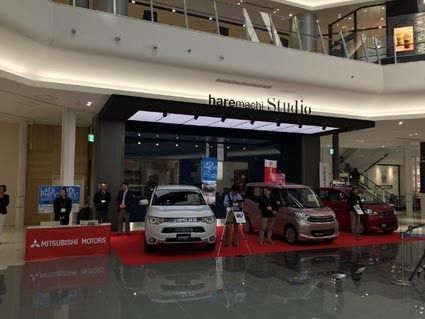 西日本三菱が「イオンモール岡山」で展示会