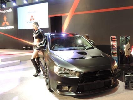 三菱自「ランサーエボリューションXファイナルコンセプト」