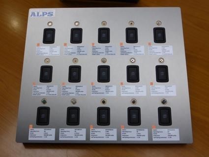 すべて音や押し心地が異なる