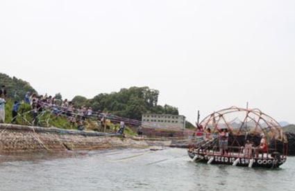 先行して今年8月に行われる「種は船 プロジェクトinさいたま」アーティスト=日比野克彦氏ほか