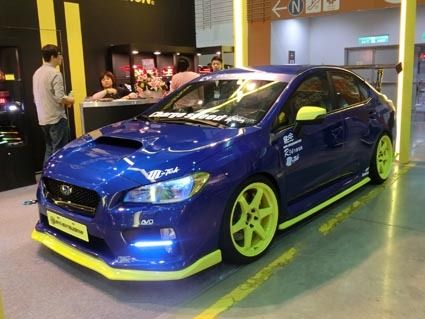 スバル車は台湾でもカスタマイズのベース車両として人気
