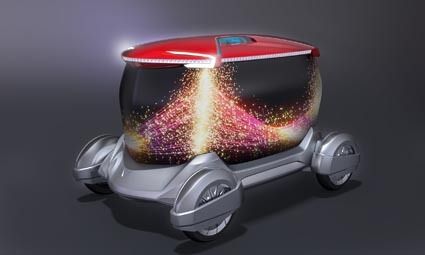 小糸製作所、変化する光をコンセプトにした車両