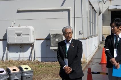 大晃商事の土門社長は各国からの参加者に歓迎の言葉を述べた