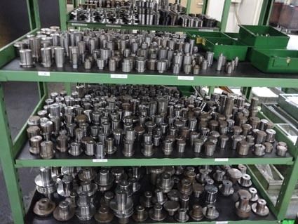 現場の声を反映させて工夫した治具は数百種類にのぼるという