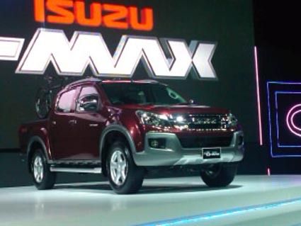 主力のピックアップトラック「D―MAX」。タイではトヨタに次ぐシェアを確保している