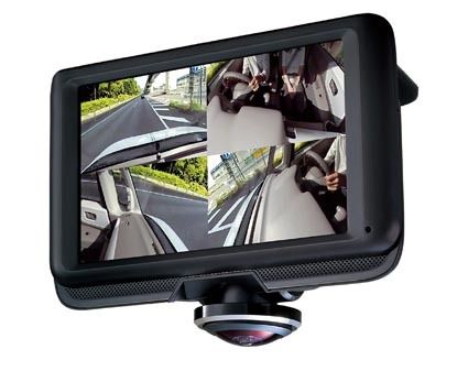 オートバックス、ドラレコ360度全方位を撮影