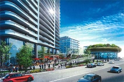 施設全体を山側から見たイメージ