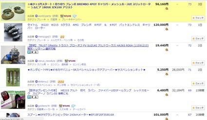 コアな商品の出品も