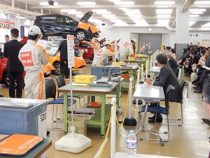 メンテナンス&故障診断競技は熱戦となった