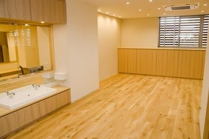 店舗2階に新設された保育所の内部