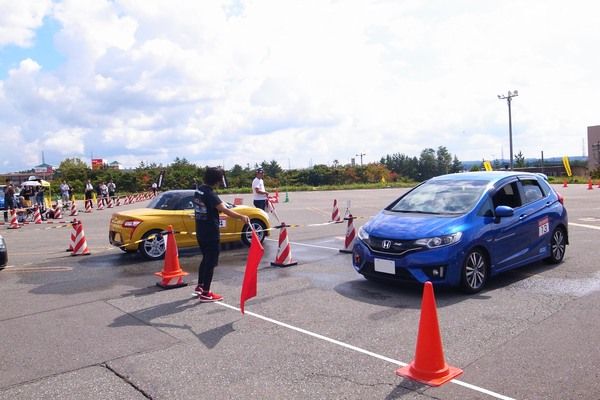 安心・安全に加え新しいモータースポーツを提案(秋田初のオートテスト)