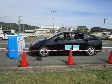 小郡自動車学校でのイベント