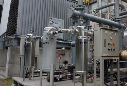 刈谷工場で実際に運用している水処理システム