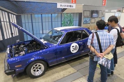 ネッツトヨタ富山は創立50周年事業としてレストアした「チェイサー」を出品