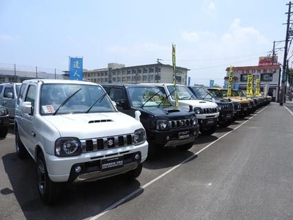 歴代モデルの人気も高いジムニー。中古市場の盛り上がりにも期待が掛かる