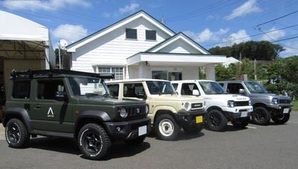 コンプリートカーやパーツを豊富に用意