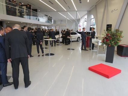 アルファロメオのショールーム