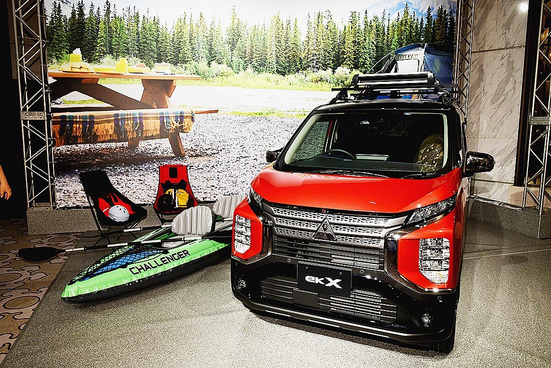 3月に発売した「eK クロス」