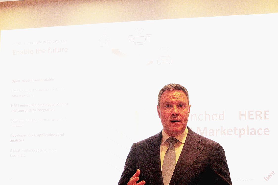 ヒアのエザード・オーバービークCEOはパートナーづくりの重要性についても語った