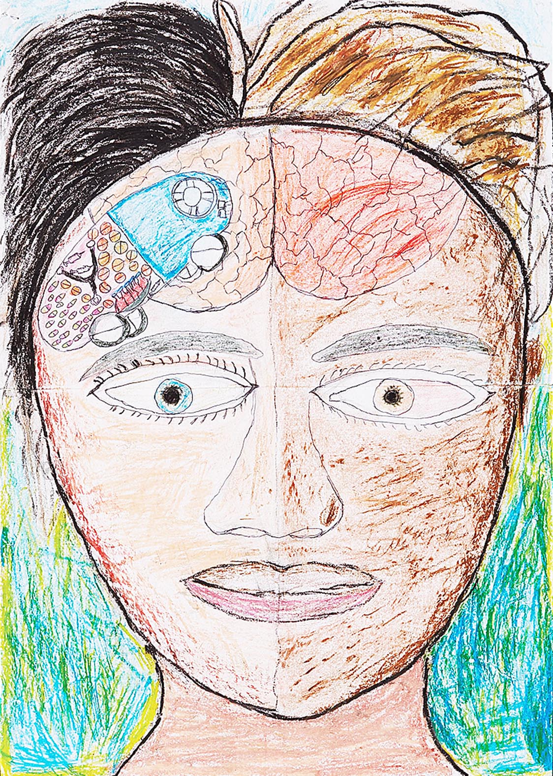 銀賞カテゴリー1「トヨタ精神医学の診断カー」(バヒーラ・アドゥム/ガーナ、7歳)