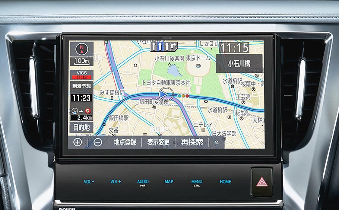 トヨタ純正ナビ
