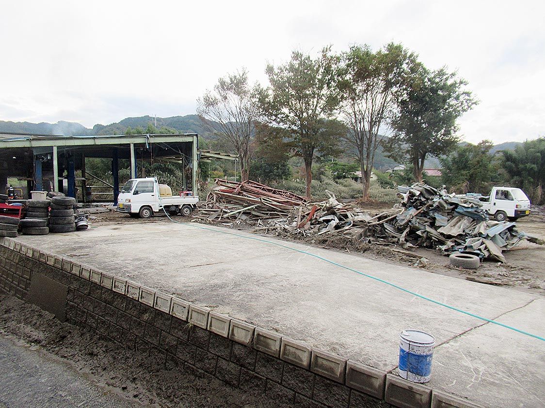 事務所が流されたウィーズ