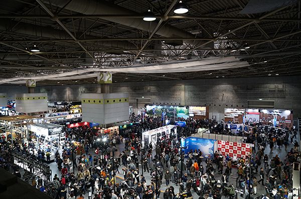前回の大阪モーターサイクルショーの様子