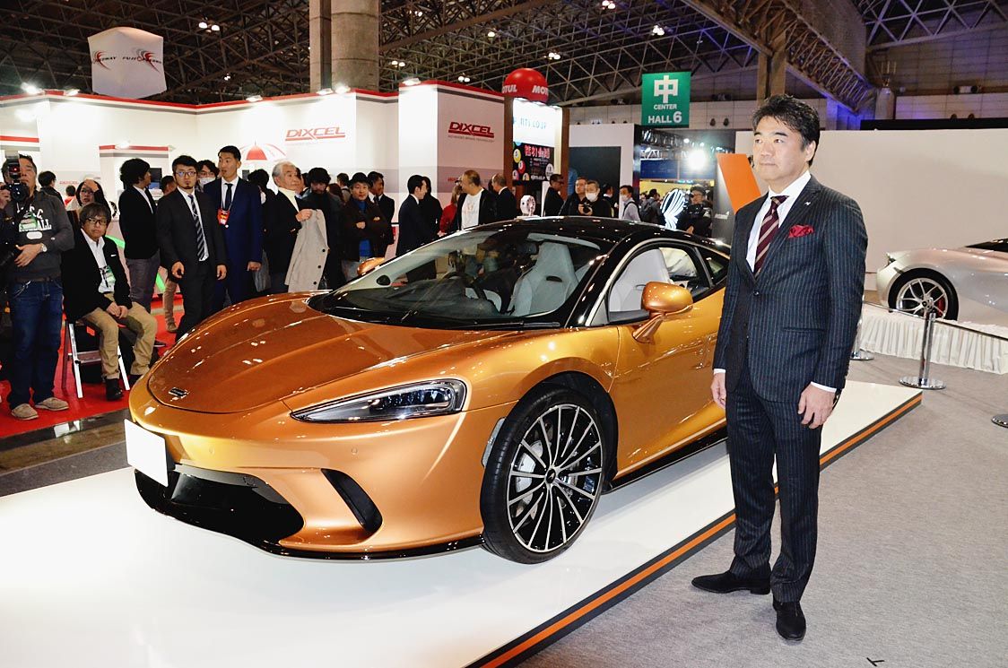 マクラーレン・オートモーティブ・アジアは世界各地のオーナーを日本に招き走行イベントなどを開催(東京オートサロンでのプレゼンテーション)