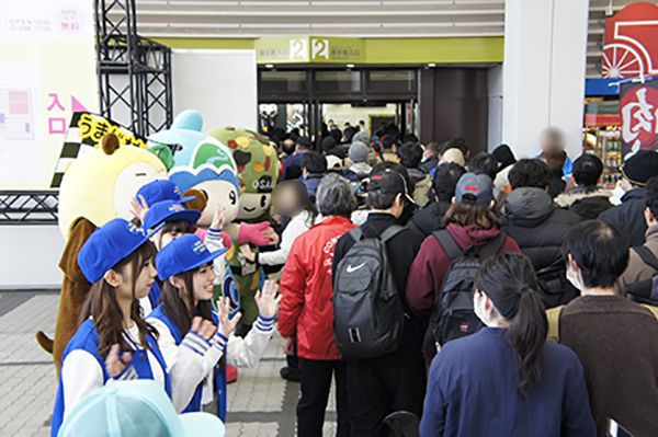 前回の大阪モーターサイクルショーの様子