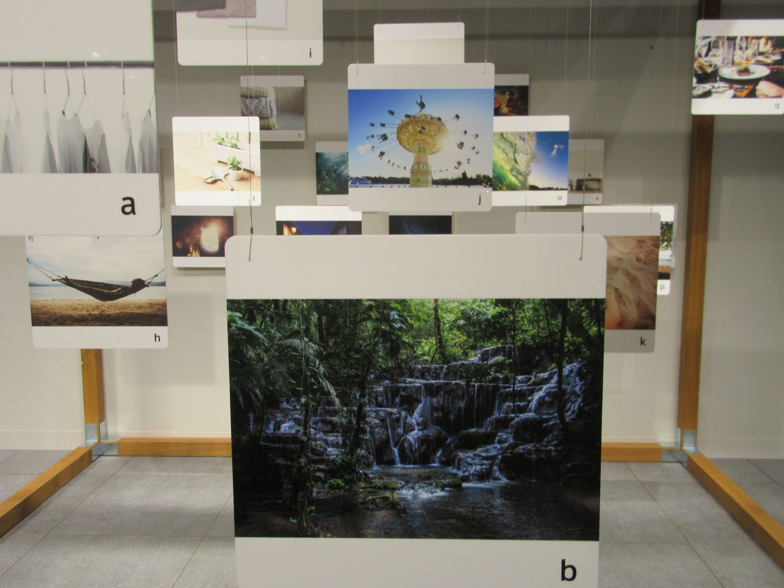 潜在的なニーズを引きだすために使った画像の例