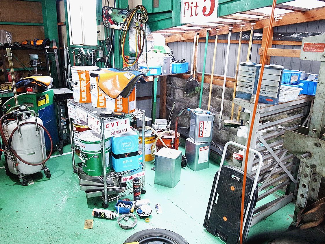 ATF交換や防錆施工の
ニーズも増えた